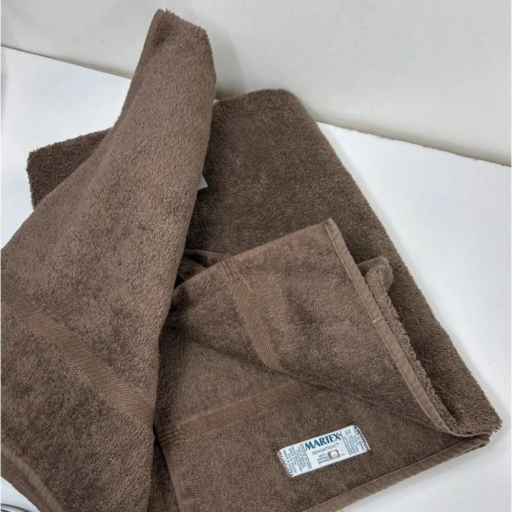 Vtg Martex Sensation Bath Towel Sheets 36x70